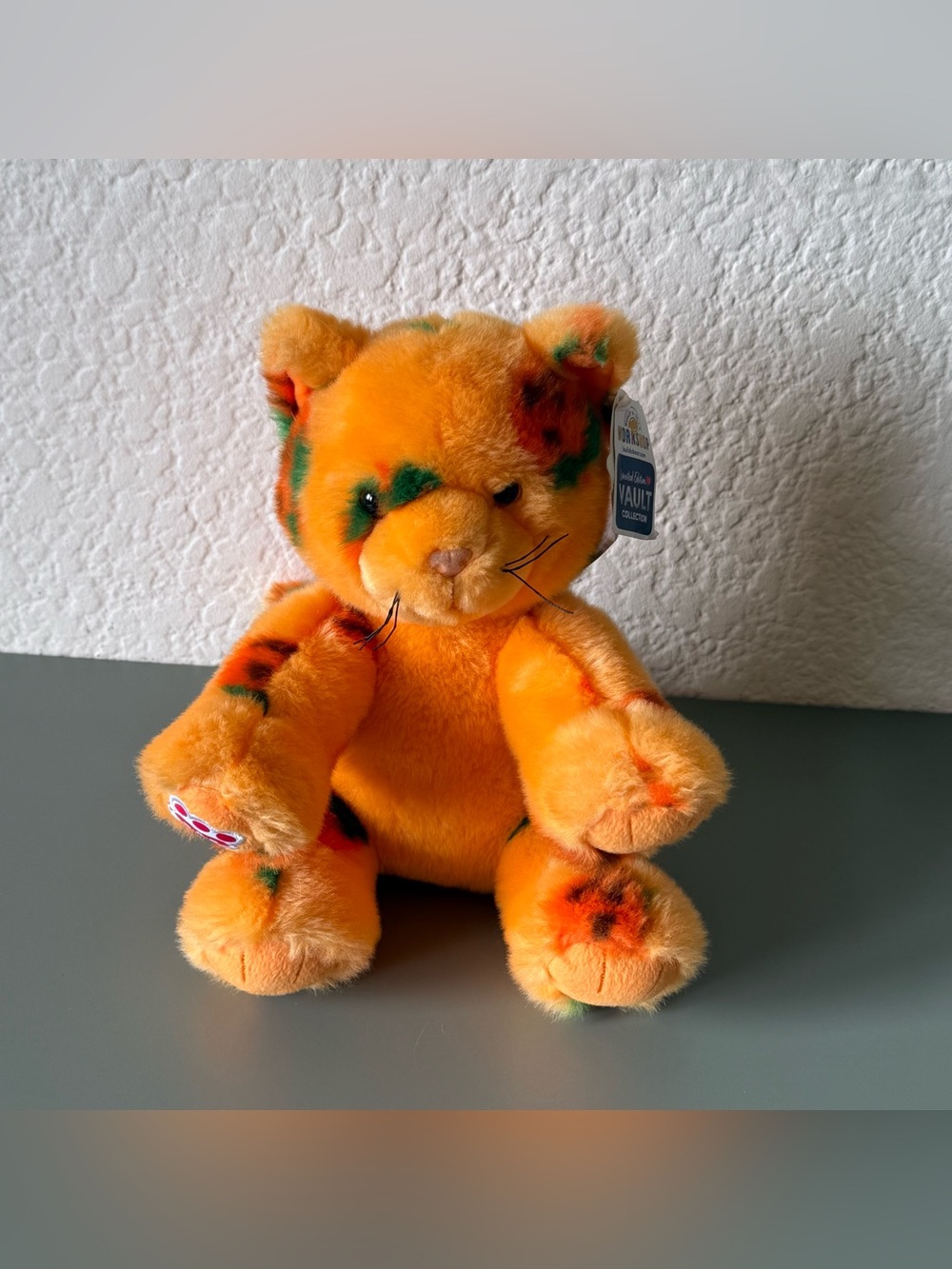 2024 Build A Bear Orange Halloween Pumpkin Kitty Stuffed Vault Collection